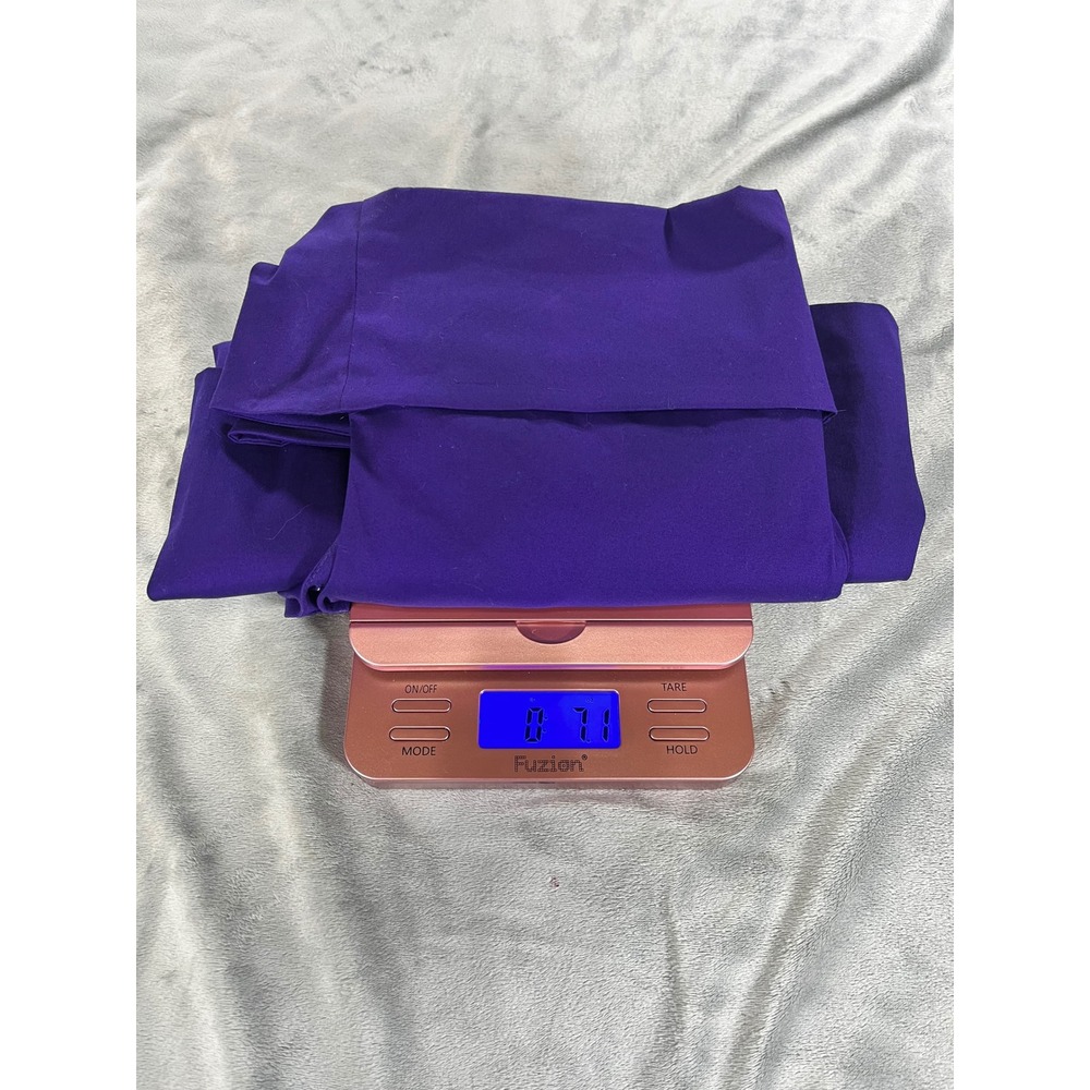 Theory‎ Ishana Luxe Cotton Blend Lined Off Shoulder Purple Career Work Blouse S - Picture 6 of 6